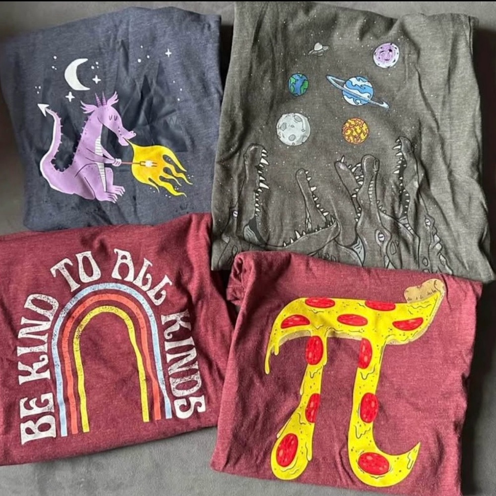 Cat & Jack Kids Short Sleeve Tees - Multicolor Pack